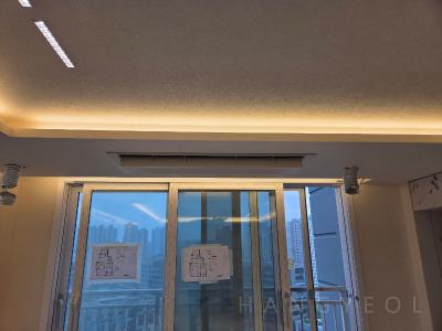 인천광역시 중구 중산동 인천 영종하늘도시 한라비발디아파트 시스템에어컨 설치 사례