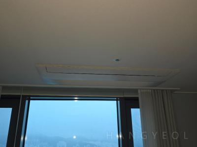 부산광역시 해운대구 우동 더블유비씨더팔레스오피스텔 시스템에어컨 실내기