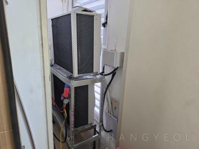 경상남도 양산시 물금읍 반도유보라2차아파트 시스템에어컨 실외기