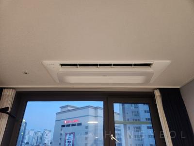 부산광역시 동래구 온천동 동래 SK VIEW 2차 아파트 시스템에어컨 실내기