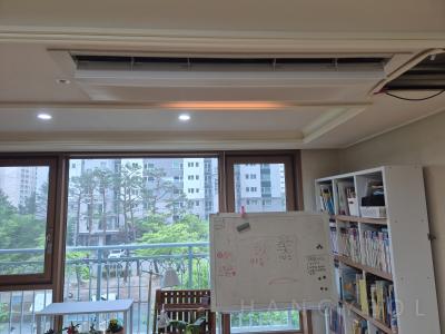 경상남도 김해시 율하동 율상마을푸르지오3단지아파트 시스템에어컨 설치 사례