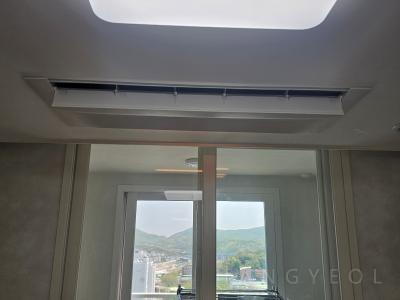 경기도 의왕시 내손동 이편한세상 인덕원 더 퍼스트 시스템에어컨 실내기