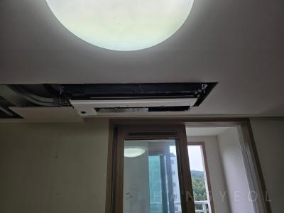 경기도 수원시 영통구 이의동 광교 해모로 아파트 시스템에어컨 실내기