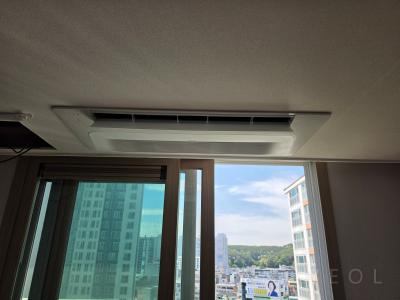 경상남도 진주시 평거동 평거휴먼시아4단지 시스템에어컨 설치 사례