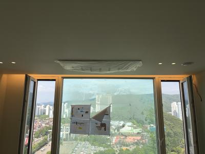 경기도 성남시 분당구 정자동 미켈란쉐르빌 시스템에어컨 실내기