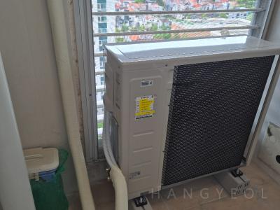 경상남도 김해시 율하동 율상마을푸르지오3단지아파트 시스템에어컨 실외기