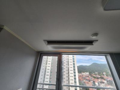 경상남도 김해시 율하동 율상마을푸르지오3단지아파트 시스템에어컨 설치 사례