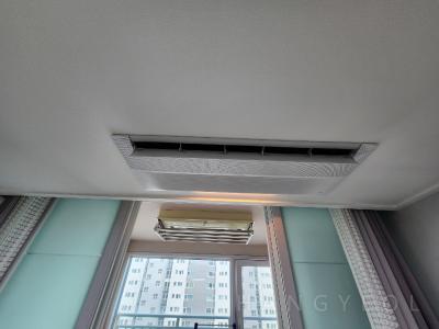 경상남도 김해시 율하동 율상마을푸르지오3단지아파트 시스템에어컨 실내기