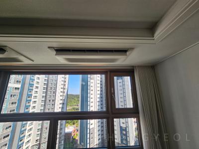 부산광역시 기장군 기장읍 이진캐스빌블루 1차아파트 시스템에어컨 설치 사례