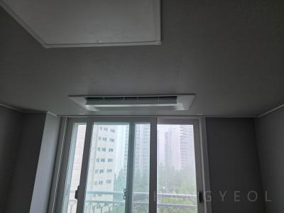 부산광역시 북구 화명동 롯데캐슬카이저 시스템에어컨 실내기