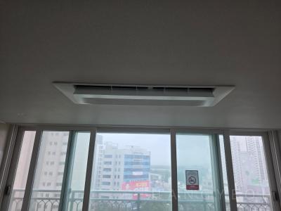 부산광역시 북구 화명동 롯데캐슬카이저 시스템에어컨 설치 사례