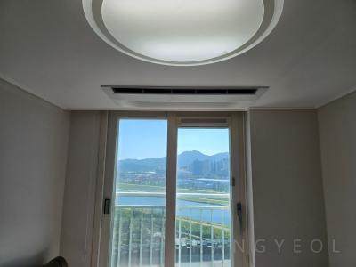 경상남도 양산시 동면 양산신도시2차동원로얄듀크 시스템에어컨 설치 사례