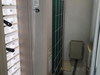경기도 성남시 분당구 백현동 백현마을1단지판교푸르지오그랑블아파트 시스템에어컨 실외기