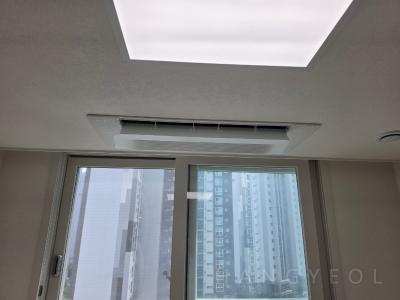 경상남도 진주시 초전동 초전 해모로 루비채 2단지 시스템에어컨 실내기