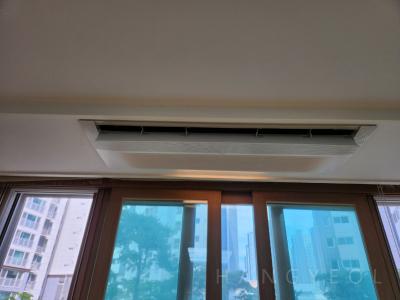 부산광역시 금정구 장전동 벽산블루밍디자인시티 시스템에어컨 설치 사례