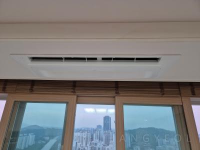 경기도 수원시 영통구 하동 한양수자인아파트 시스템에어컨 설치 사례