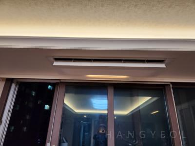 부산광역시 금정구 장전동 벽산블루밍디자인시티 시스템에어컨 설치 사례