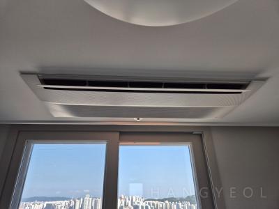울산광역시 남구 신정동 문수로 롯데캐슬 그랑파크르 시스템에어컨 설치 사례