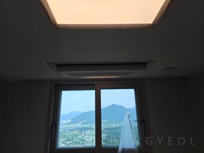 충청남도 아산시 용화동 아산자이그랜드파크1단지 시스템에어컨 실내기