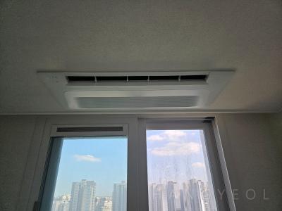 충청남도 천안시 서북구 불당동 불당이안 시스템에어컨 설치 사례