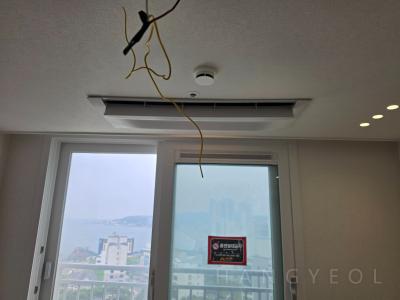 울산광역시 북구 산하동 울산블루마시티 서희스타힐스블루원아파트 시스템에어컨 실내기