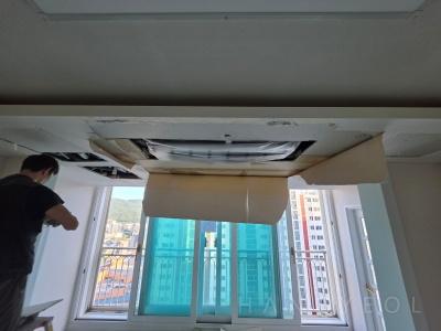 부산광역시 금정구 구서동 구서동롯데캐슬골드 시스템에어컨 실내기