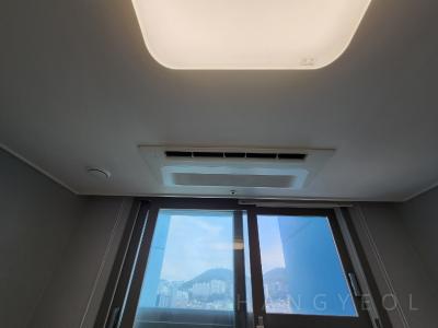 부산광역시 사하구 괴정동 사하역 비스타 동원 시스템에어컨 설치 사례