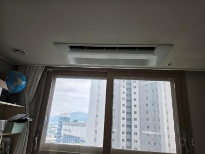 경상남도 창원시 의창구 팔용동 힐스테이트 아티움시티 시스템에어컨 실내기