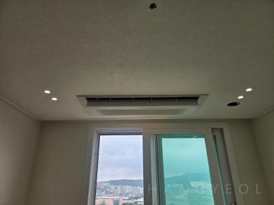 경기도 수원시 영통구 이의동 e편한세상 광교 시스템에어컨 설치 사례