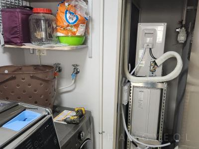 경상남도 진주시 충무공동 진주혁신도시 대방노블랜드 더 캐슬 아파트 시스템에어컨 실외기