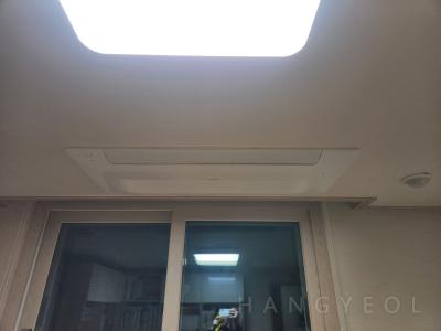 경상남도 진주시 충무공동 진주혁신도시 대방노블랜드 더 캐슬 아파트 시스템에어컨 설치 사례