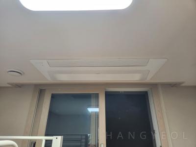 경상남도 진주시 충무공동 진주혁신도시 대방노블랜드 더 캐슬 아파트 시스템에어컨 실내기