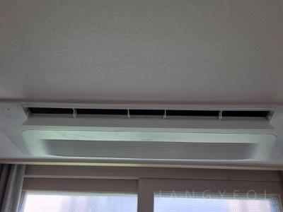 경상남도 진주시 충무공동 진주혁신도시 대방노블랜드 더 캐슬 아파트 시스템에어컨 실내기