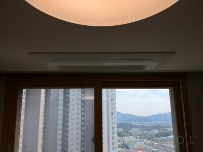 경상남도 창원시 성산구 용호동 용지 더샵 레이크파크 시스템에어컨 실내기