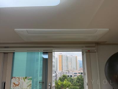 경상남도 진주시 충무공동 진주혁신도시 대방노블랜드 더 캐슬 아파트 시스템에어컨 실내기