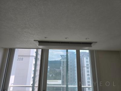 경기도 의왕시 내손동 인덕원 센트럴 자이 시스템에어컨 실내기
