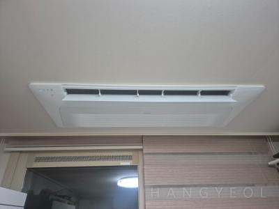 부산광역시 사하구 괴정동 괴정 협성휴포레 아파트 시스템에어컨 설치 사례