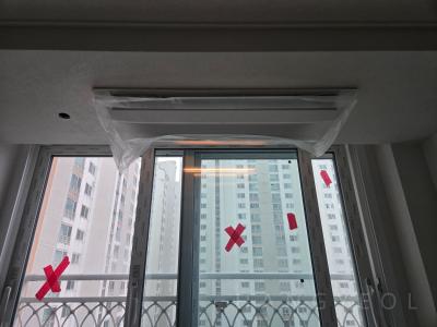 경기도 용인시 수지구 풍덕천동 정자뜰마을 태영 데시앙1차 아파트 시스템에어컨 설치 사례
