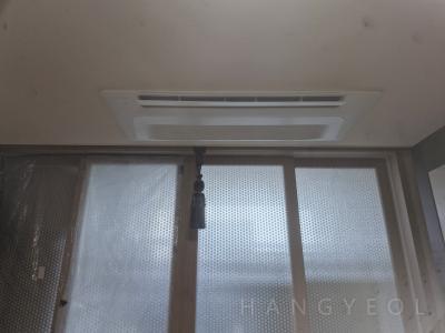 충청남도 아산시 탕정면 탕정삼성트라팰리스아파트 시스템에어컨 설치 사례