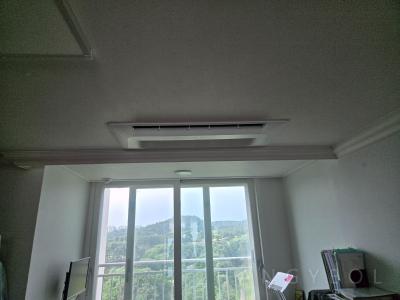 경기도 용인시 기흥구 영덕동 흥덕마을 11단지 경남아너스빌 시스템에어컨 설치 사례