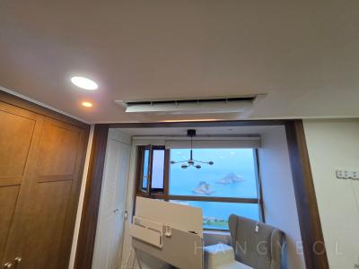 부산광역시 남구 용호동 오륙도 에스케이뷰 아파트 시스템에어컨 실내기