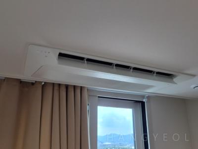 충청북도 제천시 신월동 제천자이 더 스카이 시스템에어컨 실내기