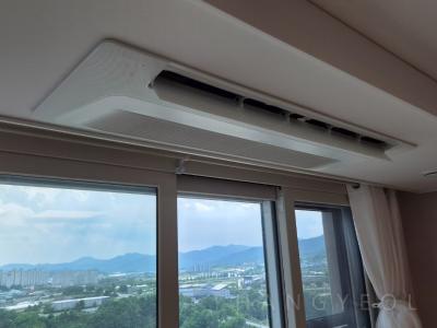 충청북도 제천시 신월동 제천자이 더 스카이 시스템에어컨 실내기