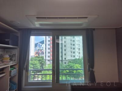 경기도 안양시 동안구 호계동 평촌더샵 아이파크 시스템에어컨 설치 사례