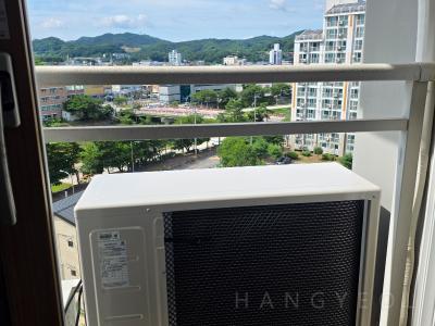 충청북도 괴산군 괴산읍 신성건설 미소지움괴산아파트 시스템에어컨 실외기