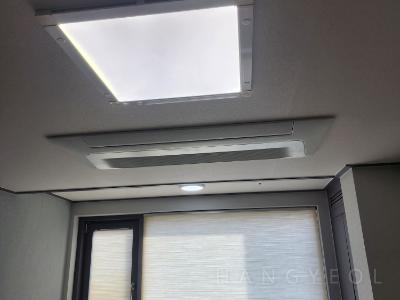 부산광역시 남구 용호동 오륙도 에스케이뷰 아파트 시스템에어컨 실내기