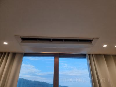 충청북도 청주시 청원구 율량동 제일풍경채 시스템에어컨 설치 사례