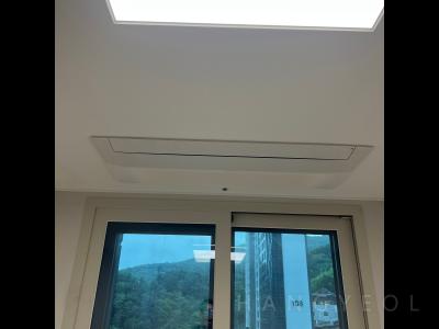 부산광역시 수영구 남천동 더샵 남천프레스티지 시스템에어컨 설치 사례