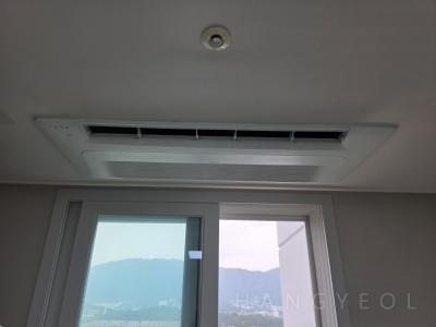 경상남도 창원시 성산구 용호동 용지 더샵 레이크파크 시스템에어컨 실내기