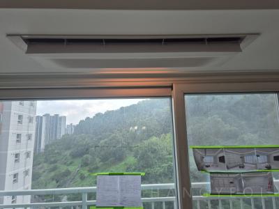 충청남도 천안시 서북구 두정동 e편한세상 두정2차 시스템에어컨 실내기